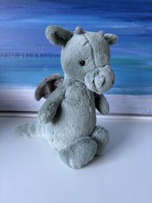 Jellycat BASHFUL DRAGON - Medium 12" - Authentic - Brand New with Tags