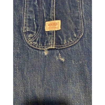 HERCULES 60s Blanket Lined Denim Coverall Chore Jacket Men 6205 | eBay