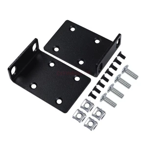 1-Pair Nouveau pour Netgear Dell Switch Multivendor Ears Rack Mount Bracket Kit