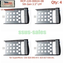 X4 MCP-220-00024 3.5" LFF HDD Tray Caddy Gen5 for SuperMicro CSE-826 846 815