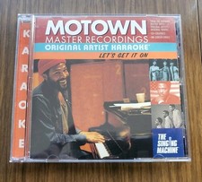 Motown Master Recordings Karaoke Let's Get It On CD 2003 NM-