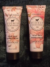 Dionis Goat Milk Hand Cream 1 Each Of Southern Magnolia Stargazer Lily 1 Oz Ea