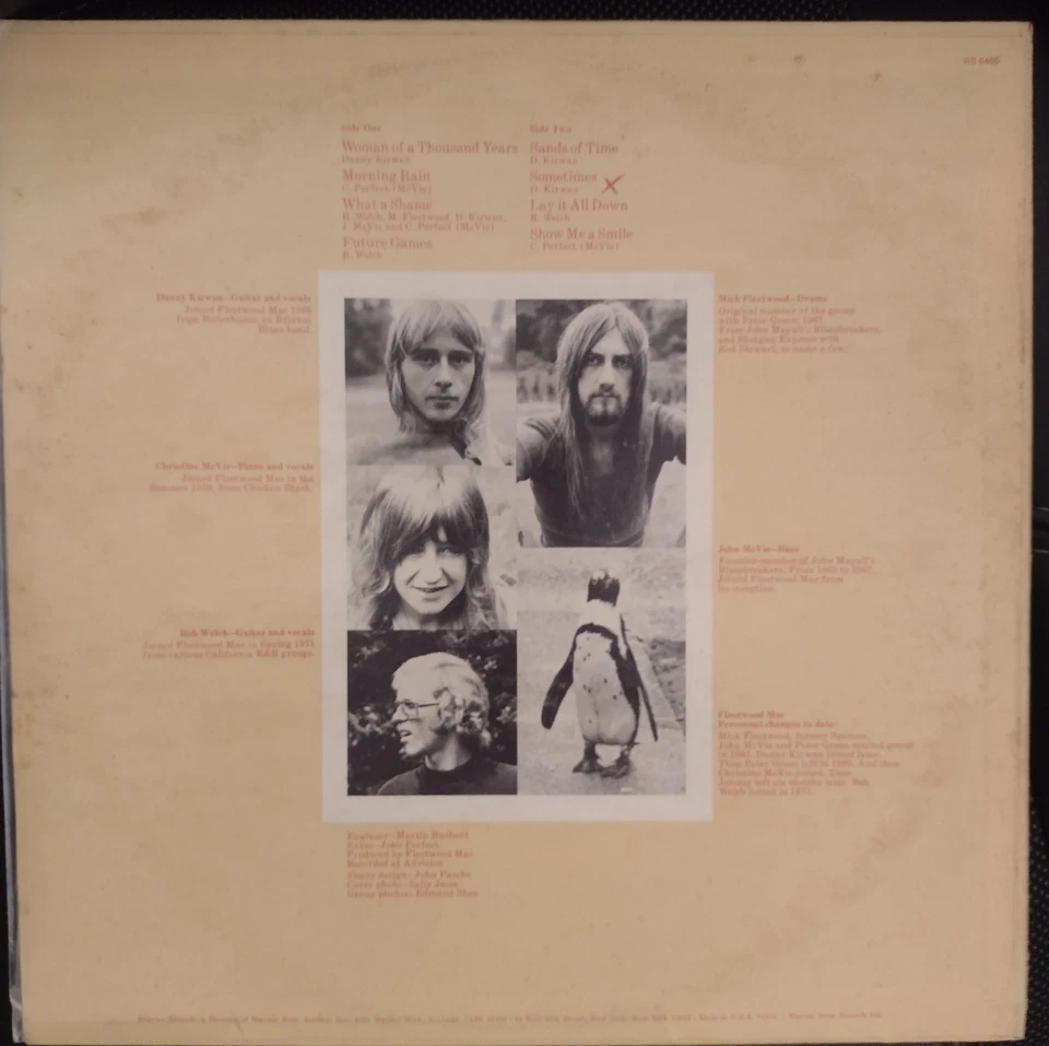 Fleetwood Mac, Future Games, Promo, EX, Vinyl LP Record, Rock, Blues, 1971 Foto 4 de 4