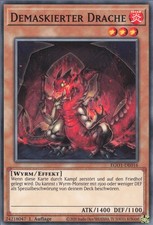 YuGiOh Demaskierter Drache EGO1-DE016 Common Neu 1st