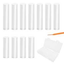 50 Pcs Aglets for Shoelaces, Sneaker Shoe Lace One Size, Transparent Colours