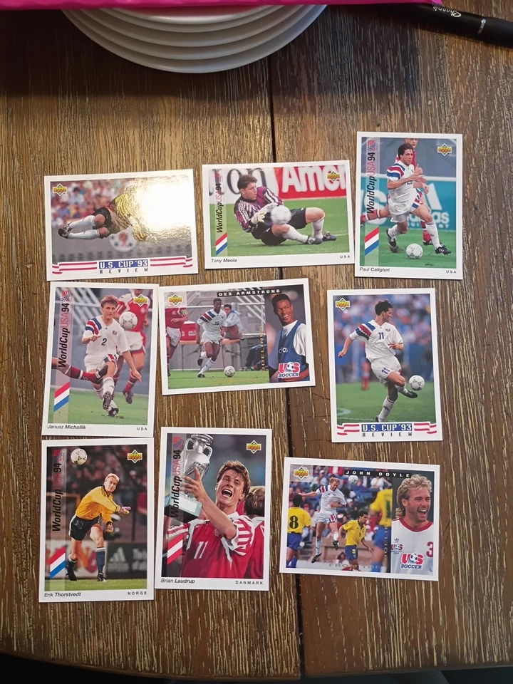 Lot Of World Cup Soccer Cards 1994 Upper Deck 2014 Panini Topps Memorabilia - Image 2 of 4