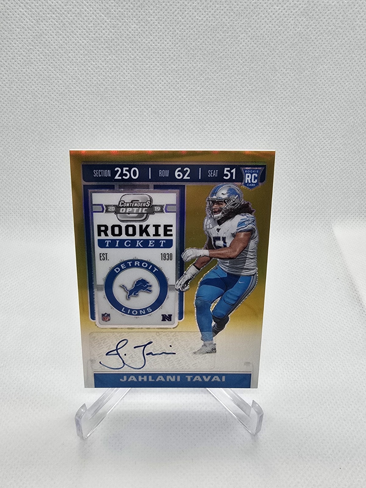 Jahlani Tavai Panini Absolute #159 Signature