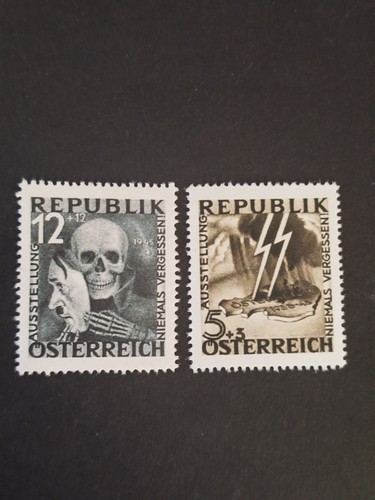Blitz und Maske / Totenmaske nicht verausgabt Österreich ohne Gummi Repro/Fake