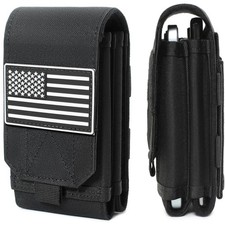 Tactical MOLLE Phone Pouch Universal Single Dual Phone Holster EDC