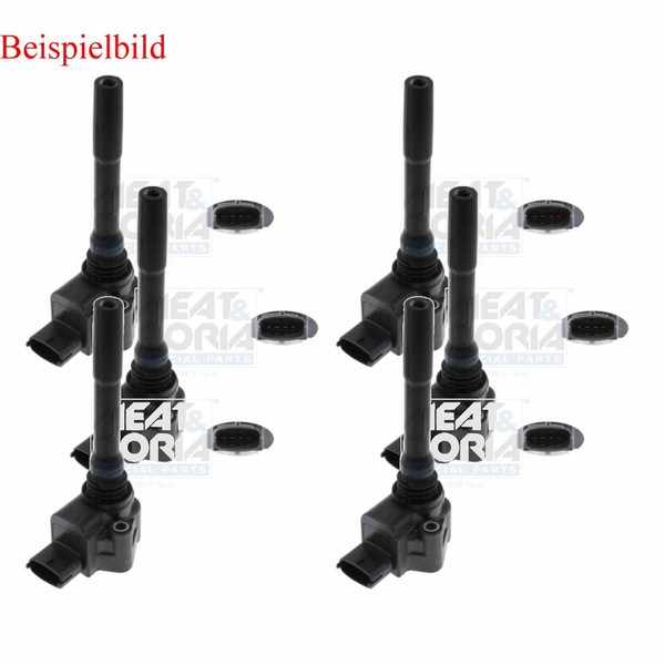 6X Meat & Doria ZüNdspule FüR Alfa Romeo Giulia 952_ 2.9 Stelvio 949_-image