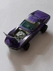 Hot Wheels Redline Custom Corvette 1967 Made In Hong Kong. Purple