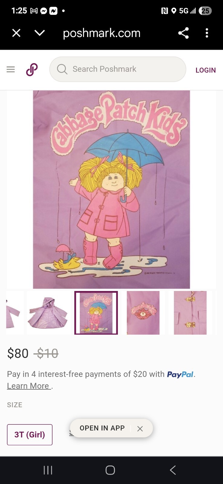 Cabbagepatch Kids Vintage Rainjacket - image 6