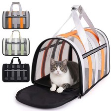 Pet Dog Cat Carrier Bag Soft Sided Comfort Travel Case US