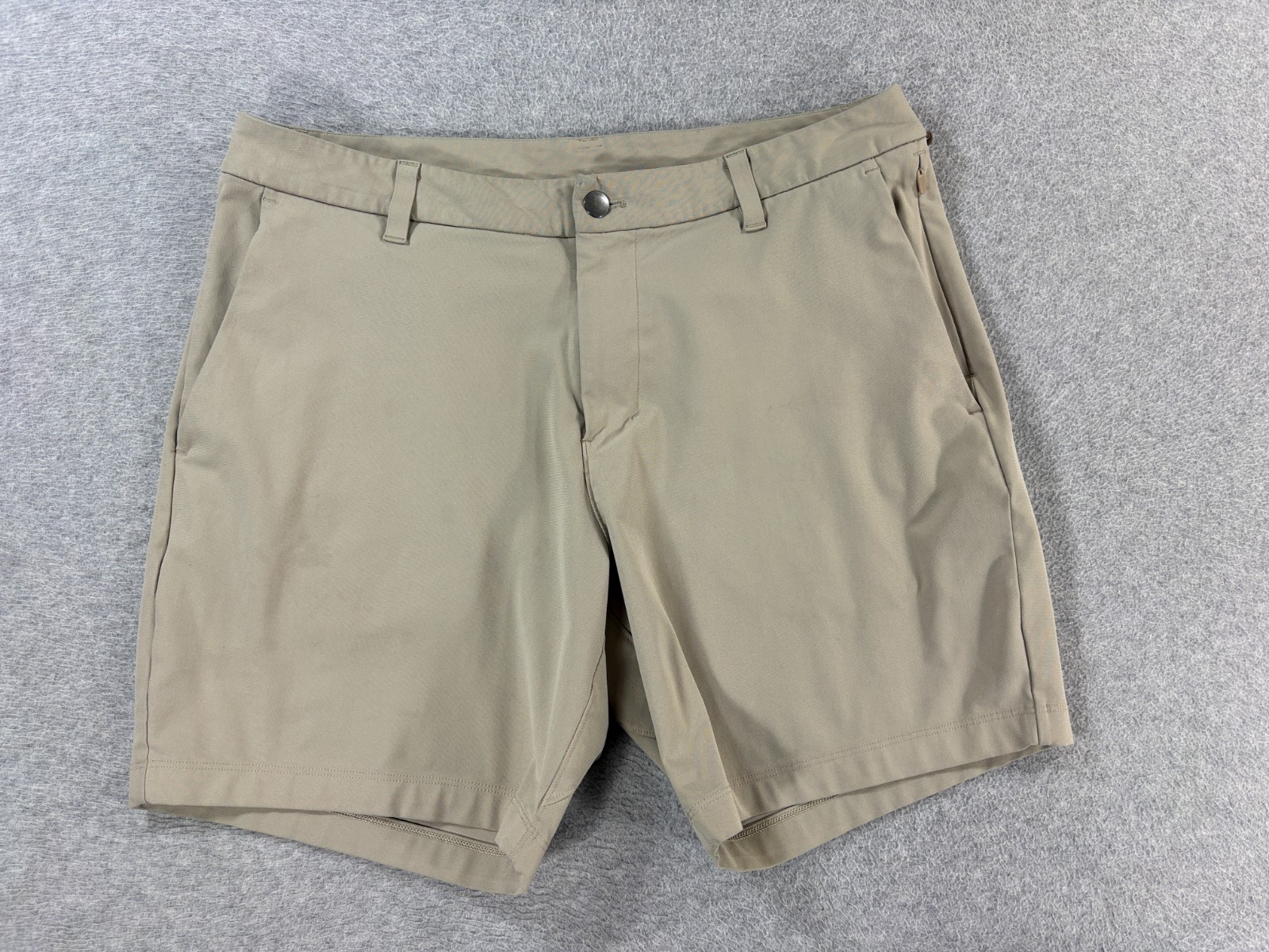 Lululemon Performance TECH Chino Shorts (Men's 34) Tan - 7