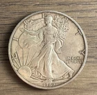 1989 US Walking Liberty Dollar,  1 Troy oz Fine (.999) Silver Dollar