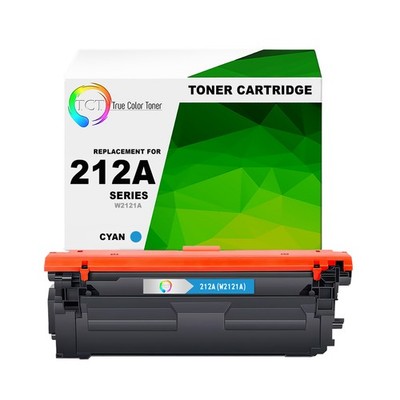 TCT Premium 212A W2121A Cyan for Compatible HP LaserJet MFP M578c Toner