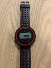 Garmin Forerunner 220 GPS Smartwatch Heart Rate Waterproof Fitness Tracker Used