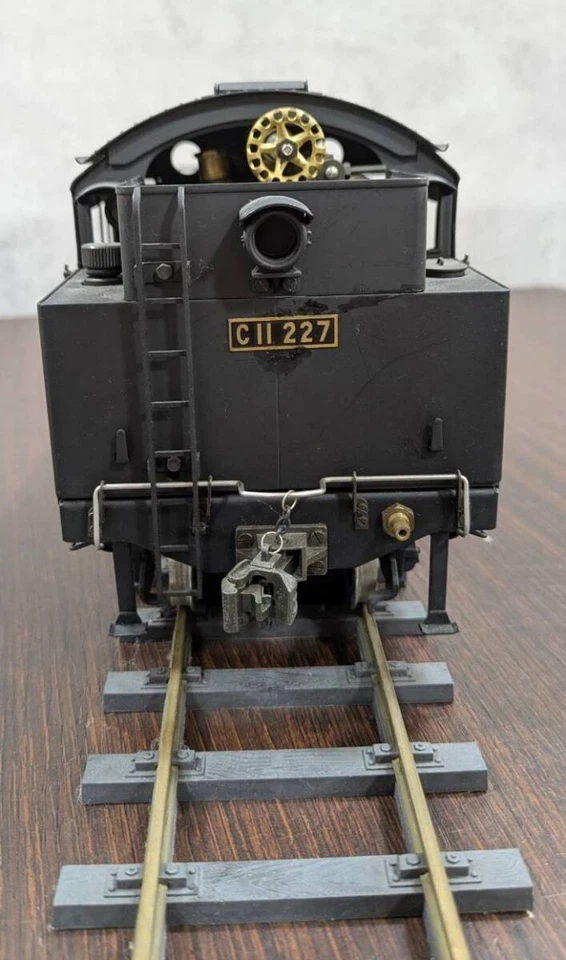 ASTER HOBBY C11 227 Gauge 1 Steam Locomotive 1/30 45mm w/ Rail Track - Image 3 of 4