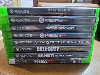 Xbox One Microsoft Game Bundle Lot of 8. Dead Rising 2. Call Of Duty ++++