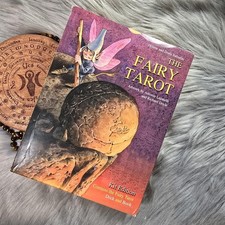 The Fairy Tarot Kit by Helene and Doris Saltarini 78 Card Tarot deck USED