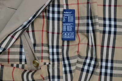 ∞ Vintage BURBERRYS' Trench Coat Made in England London Nova