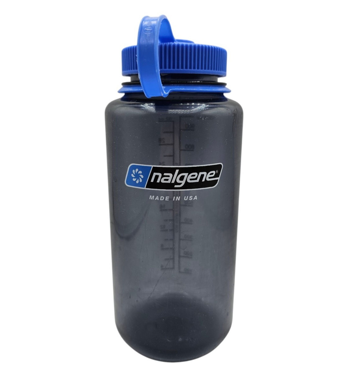 Nalgene 32oz Wide Mouth Sustain Water Bottle in Smoke Grey Y2K Vtg