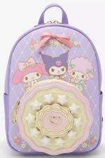 Mochila Her Universe My Melody Kuromi My Sweet Piano Tea Party Cake NUEVA