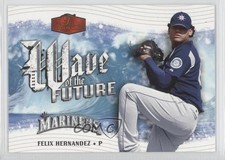 2006 Flair Showcase Wave of the Future Felix Hernandez #WF-16 0b5