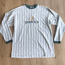 Vintage Norwich City 1902 Jumper Football XL By Strike Force