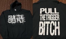 Suicide Silence Pull The Trigger Hoodie, Band Merch Hoodie, Fan Gift, Reprint