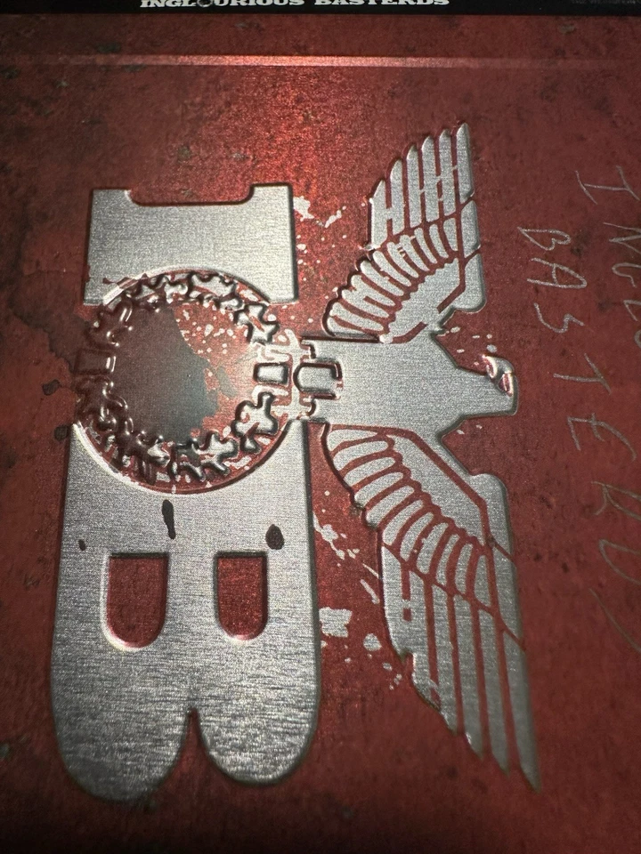 Inglourious Basterds Blu-Ray Embossed Steelbook German Import  - Image 2 of 3