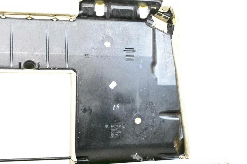 04-10 BMW 650i E63 Asiento Trasero Superior Asiento Cojín Respaldo Bronceado 52207039807 Fabricante Original Foto 4 de 4