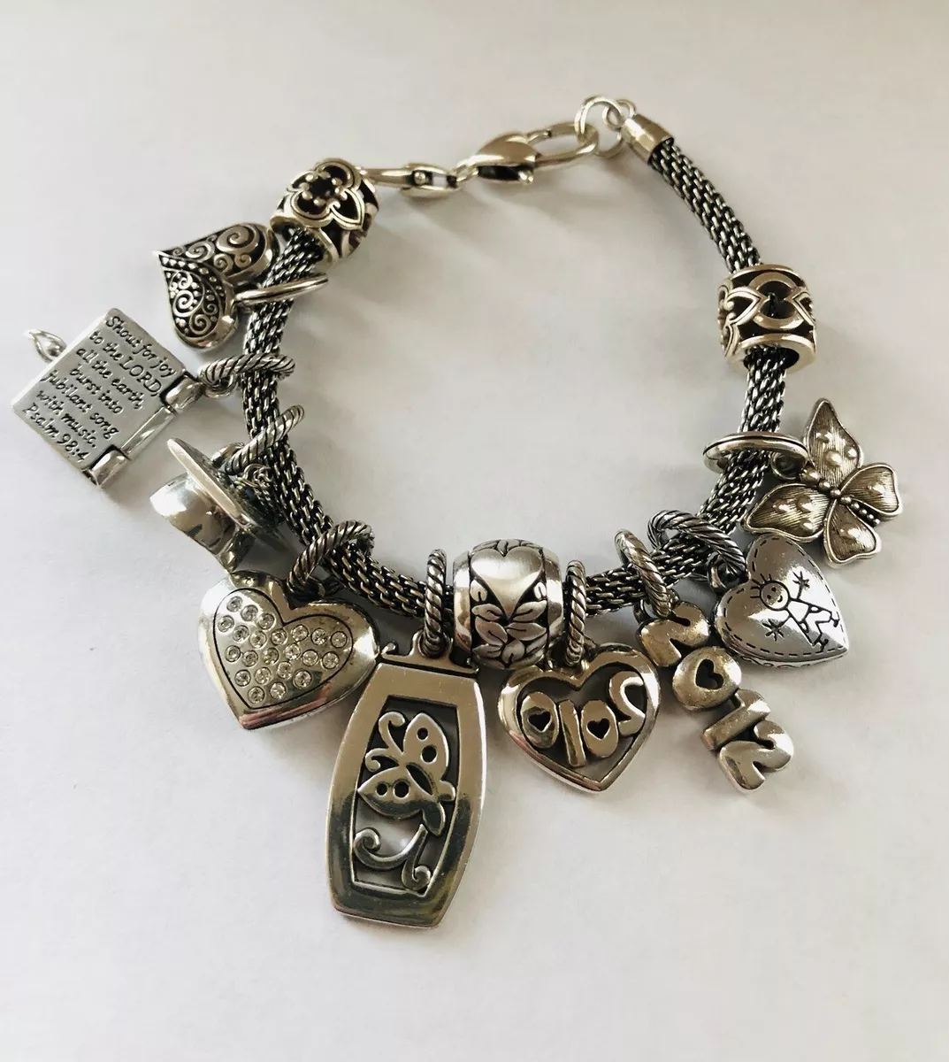 Brighton one heart on sale charm bracelet