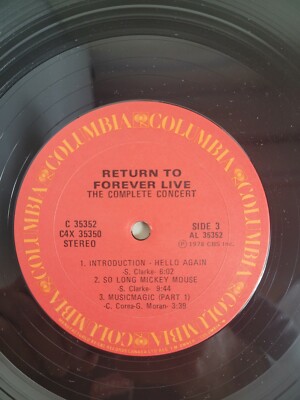 Return To Forever - Live: The Complete Concert 3 PL original