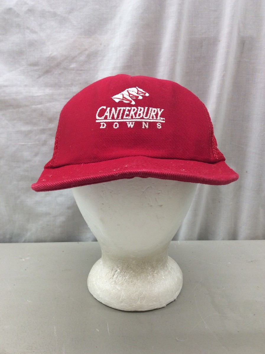 Trucker Hat Baseball Cap Vintage Snapback Mesh CANTERBURY DOWN Racecourse MN