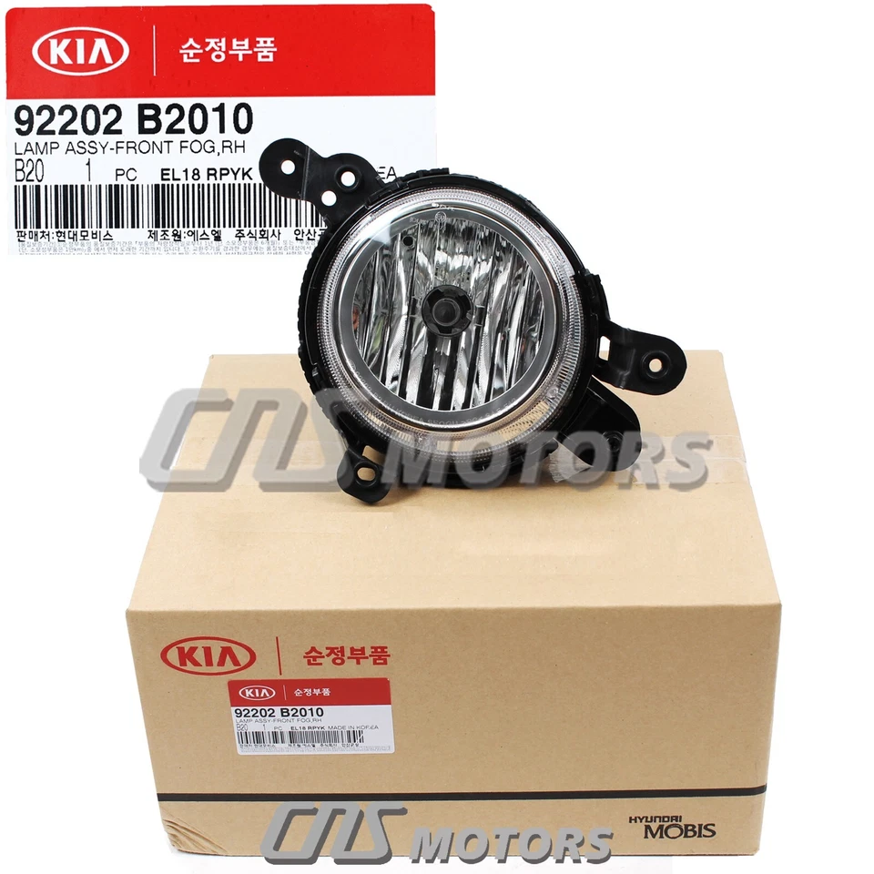 ⭐GENUINE⭐ Fog Lamps Lights LEFT & RIGHT for 2014 2015 2016 Kia Soul 92201B2010 Foto 3 de 4