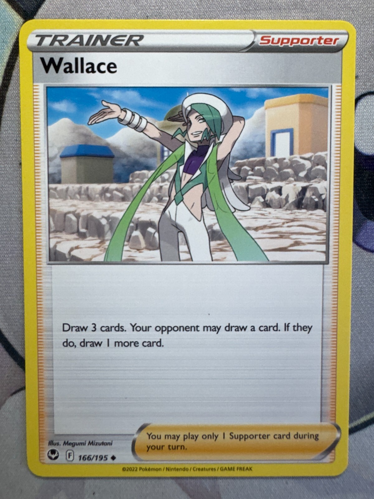 Wallace Non Holo English Pokemon TCG BKAS468