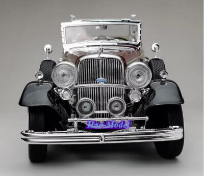 SunStar 1/18 Ford Lincoln KB 1932 Top Down Maroon Metal Diecast