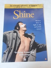 SHINE 1996  ORIGINAL POSTER Video Shop DVD VHS 59.4x42cm