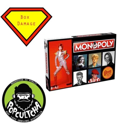 Monopoly - David Bowie Edition Board Game *Box Damage*