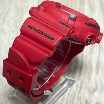 G-SHOCK DW-8200F-4JR FROGMAN Red frog Casio Watch | eBay