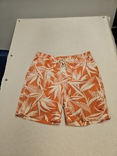 Tommy Bahama Relax Hawaiia Floral Print Board Shorts Swim Trunks Mesh Large