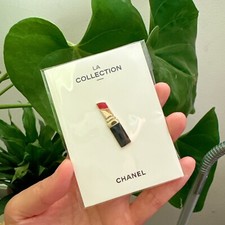 Chanel Beauty Gold lipstick brooch / Pin VIP Gift - New  authentic