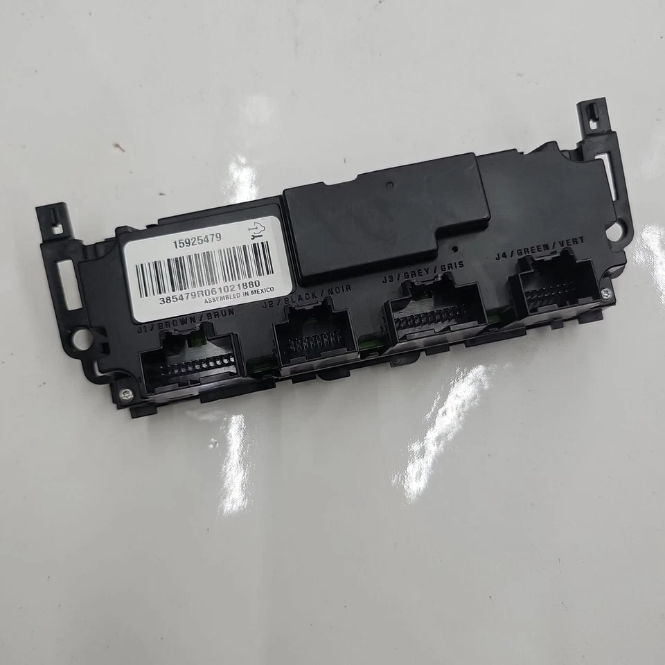 2007-2011 Tahoe Yukon Suburban Digital Climate Temp Temperature Control 15925479 - Image 4 of 4