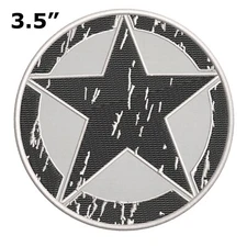 Oscar Mike Patch Embroidered Iron-On Tactical Applique Military Phrase