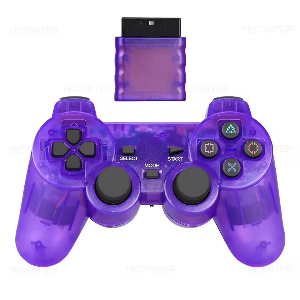 2.4G Wireless Game Controller Spielkonsole Gamepads für PS2 Konsole Video 1 / 2 - Bild 4 von 4