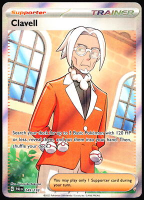 Clavell SV02: Paldea Evolved #249/193 Ultra Rare Pokemon Card T1-549 | eBay