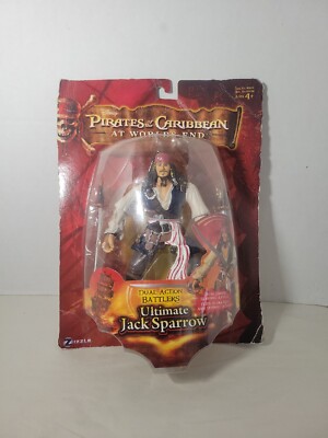 Pirates of The Caribbean 3 Ultimate Jack Sparrow Zizzle Figure - (Dual Action...