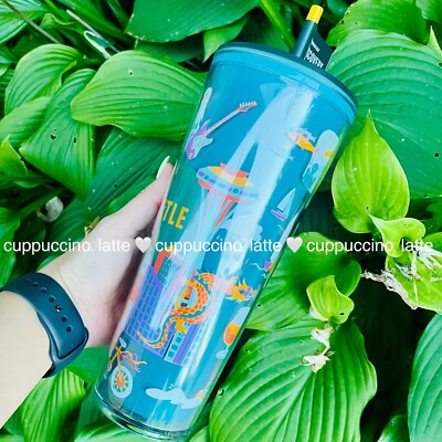 NWT Starbucks 2024 'Seattle' Washington Discovery Series Cold Cup