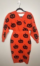 Chang Yun Long Maxi Sweater Dresses Sexy Wrap Batwing V Neck Slit Medium Pumpkin